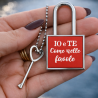 Lucchetto a Cuore “Ti Amo” – Regalo Romantico San Valentino