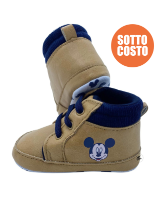 Baby Crib Shoes "Mickey Mouse"