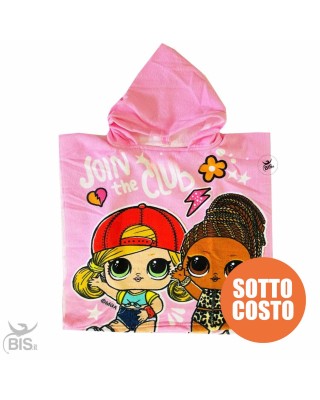 Poncho mare LOL SURPRISE da personalizzare con nome