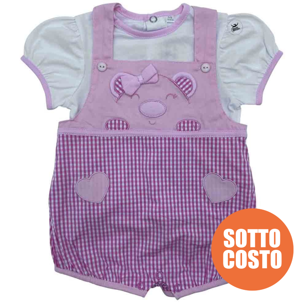 Salopette neonata "Orsetto"