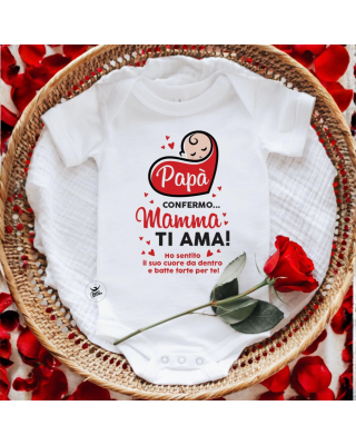 Newborn bodysuit "If mom says no... grandma says yes"!