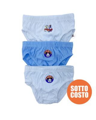 Tris mutandine "Michey mouse and friends"