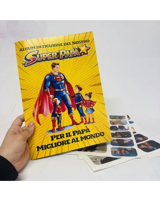 Album di figurine festa del papà