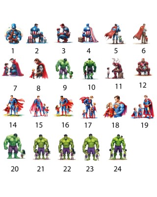 Box Festa del Papà T-Shirt Coordinata “SuperDad&Me”