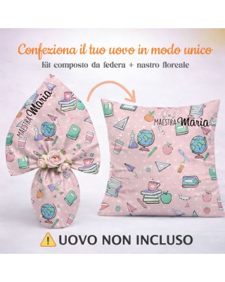 copy of Kit Federa + Fiori per Confezionare Uovo di Pasqua – Little Bunny Garden