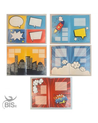 My super Dad's Stickers Album, to be personalized