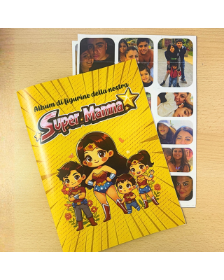 My super Dad's Stickers Album, to be personalized