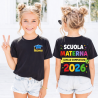 T-shirt personalizzata scuola fine anno 2026 | Asilo Materna Elementari con nome