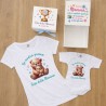 Gift Box Prima Festa della Mamma con T-shirt e Body | bis.it