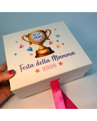Gift Box Prima Festa della Mamma con T-shirt e Body | bis.it