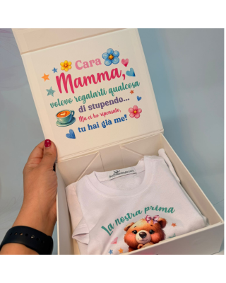 copy of Gift Box Festa del Papà Coordinata T-Shirt e Body “La nostra prima Festa del Papà”