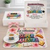 Kit Colazione Maestra con Tazza o Tazzina Personalizzata – Regalo Fine Anno | Bis.it