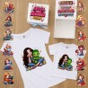 Box Festa della Mamma T-Shirt Coordinata “Mom and me Hero”