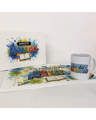 copy of Scatola Regalo “Colazione da Super Papà” – con Tovaglietta e Tazza o Tazzina | Festa del Papà