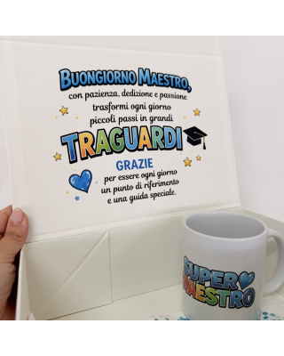 copy of Scatola Regalo “Colazione da Super Papà” – con Tovaglietta e Tazza o Tazzina | Festa del Papà