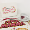 Scatola Regalo Super Mamma con Tazza o Tazzina | Regalo Festa della Mamma – bis.it