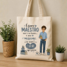 Shopper Maestro Tender School | Regalo Fine Anno per Maestro