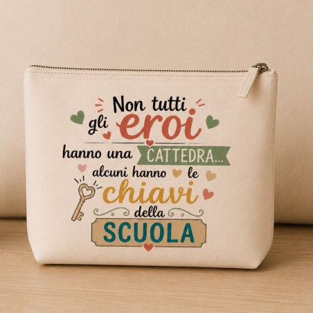 Pochette Collaboratore Scolastico Tender School | Regalo Fine Anno