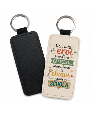 Portachiavi Collaboratore Scolastico Tender School | Regalo Fine Anno
