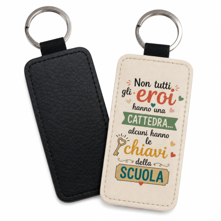Portachiavi Collaboratore Scolastico Tender School | Regalo Fine Anno