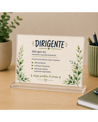 Custom Desk Plate Photo