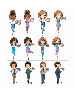 Block notes "Maestra" da personalizzare