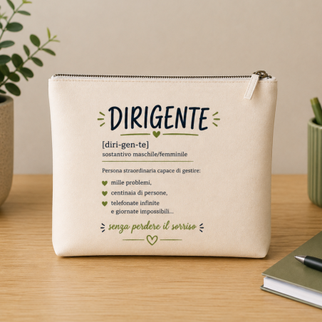 Pochette Dirigente Scolastico Personalizzata | Regalo Scuola