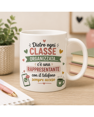 Tazza Rappresentante di Classe | Idea Regalo Scuola