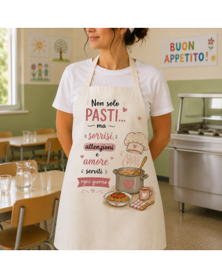 PERSONALIZED kitchen apron with your dedication and names