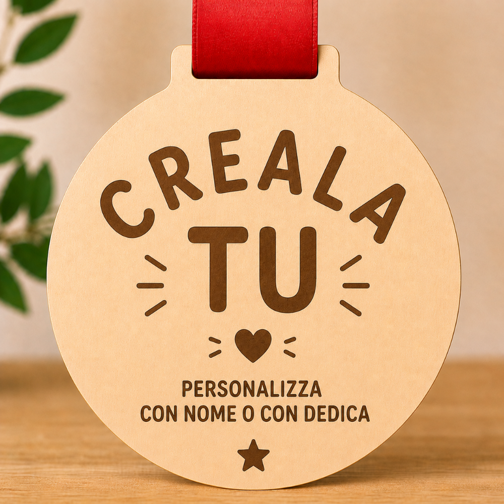 Medaglia Personalizzata Nome Fine Anno Scuola | Diploma Bambini Asilo Elementari Medie