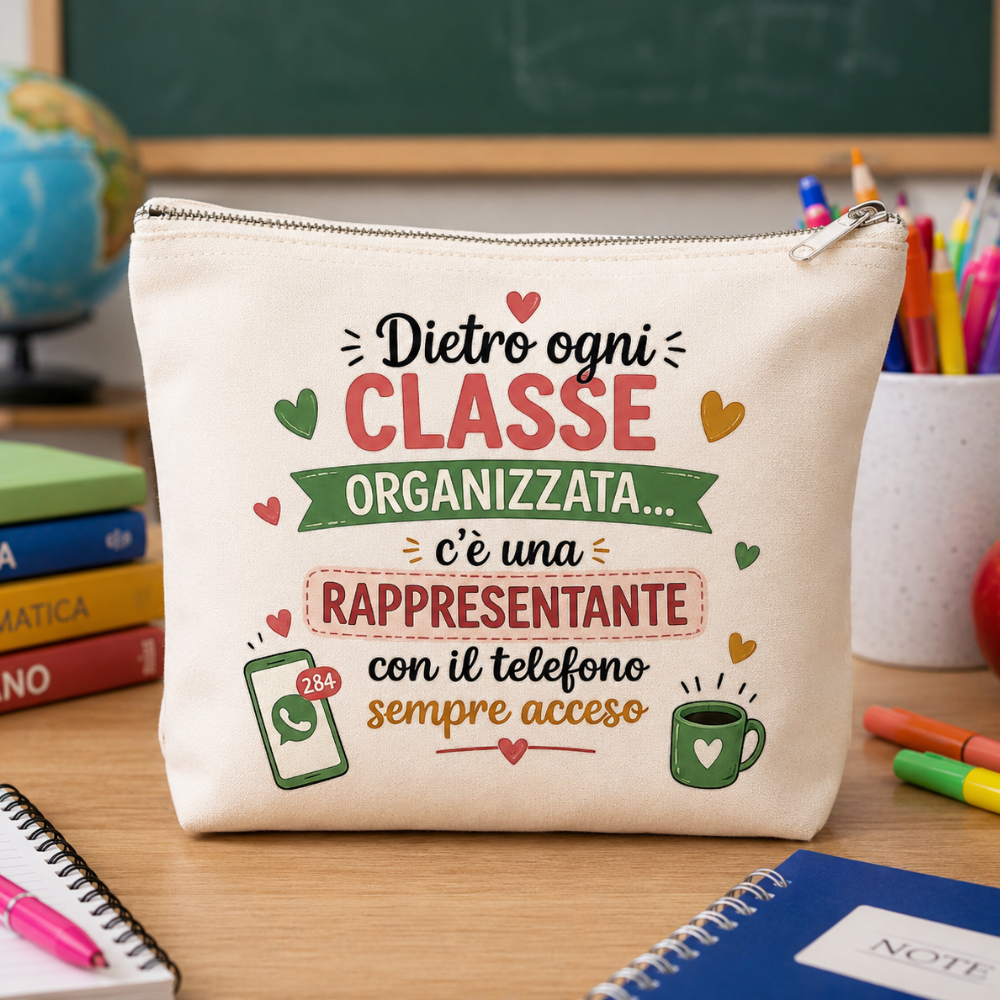 Pochette Rappresentante di Classe | Idea Regalo Scuola