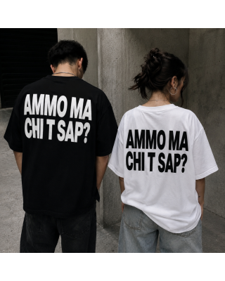 T-shirt “Ammo Ma Chi T Sap?” Oversize | Maglia Street Napoletana
