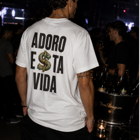 T-shirt Adoro Esta Vida Oversize Unisex | Streetwear Estate