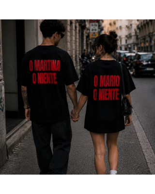 T-Shirt Personalizzabile con Scritta Dietro | XS-5XL | Addio al Nubilato, Concerti e Gruppi