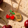 Collana Charm Stasera Faccio la Brava | Ciondolo Ironico Donna