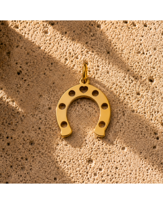 Charm Ferro di Cavallo | Collana Scaramantica con Ciondolo Fortuna