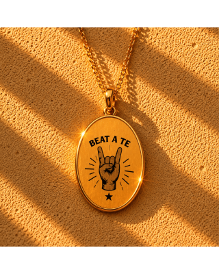 Charm "Beat a Te" – Ciondolo Scaramantico da Collezione