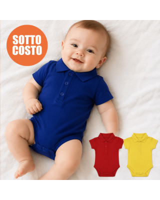 Personalized Basic Polo Shirt Bodysuit