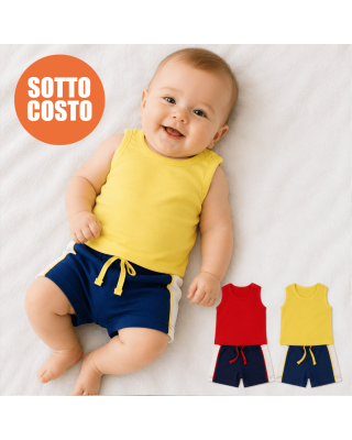 Completo neonato estivo