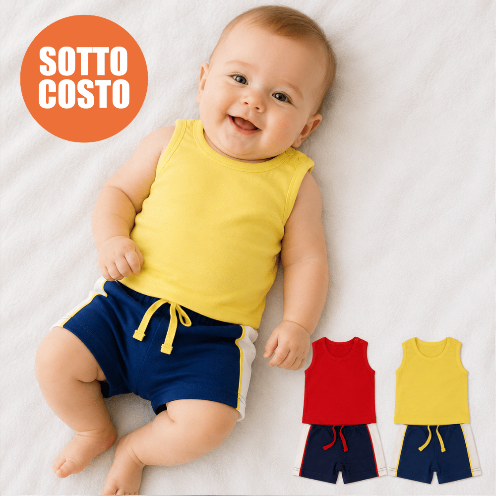 Completo neonato estivo