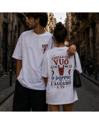 T-Shirt Scaramantica Napoletana Fronte e Retro | BuyItalianStyle