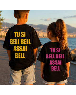 T-shirt Bambino Tu Si Bell Bell Assai Bell | Maglia Napoletana