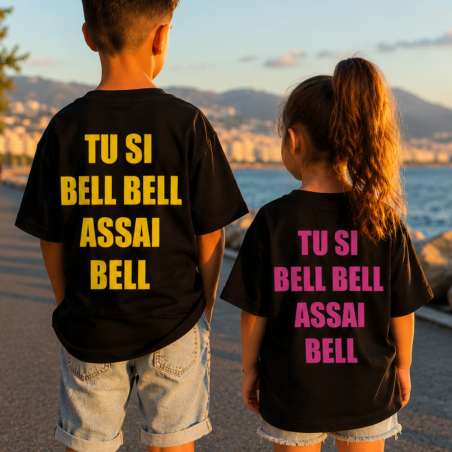 T-shirt Bambino Tu Si Bell Bell Assai Bell | Maglia Napoletana