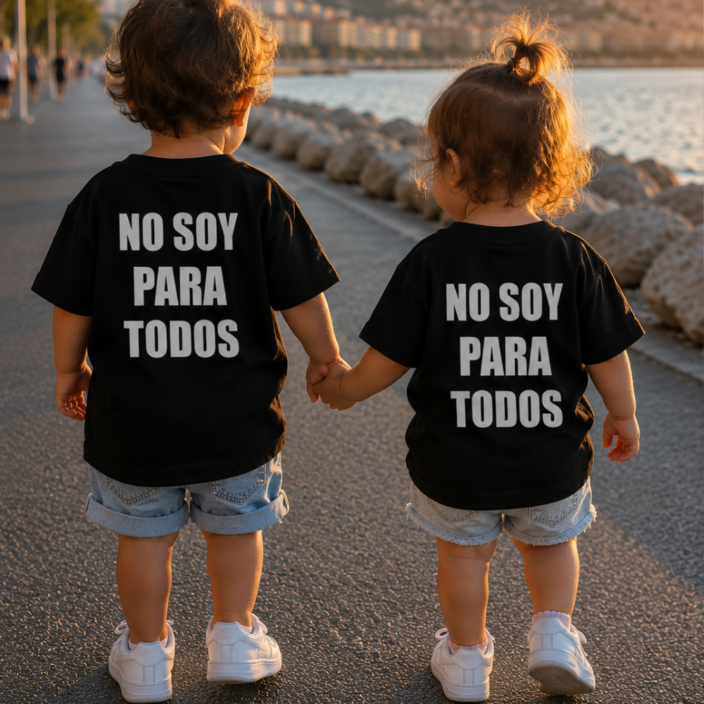 T-shirt Bambino No Soy Para Todos | Maglia Divertente Bambini