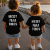 T-shirt Bambino No Soy Para Todos | Maglia Divertente Bambini