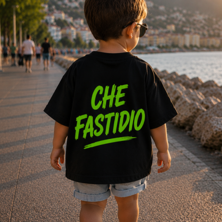 T-shirt Bambino "Che Fastidio" – Maglietta Divertente con Scritta Ironica