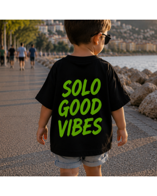 T-shirt Bambino Solo Good Vibes | Maglia Bambino Estate