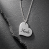 Collana con ciondolo a cuore da personalizzare
