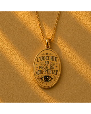 Charm L'Uocchie So Pegg Re Scuppettat | Collana Scaramantica