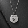 Collana Beat a te personalizzata con charm tondo